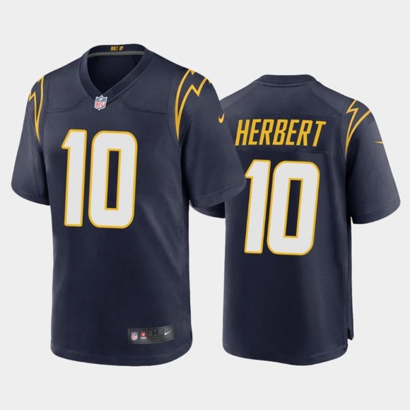 justin herbert chargers jersey